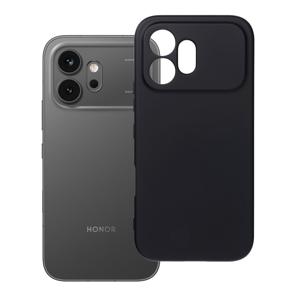 Maciņš priekš Honor 600 silikona melns