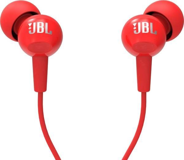 Austiņas JBL C100SI sarkanas