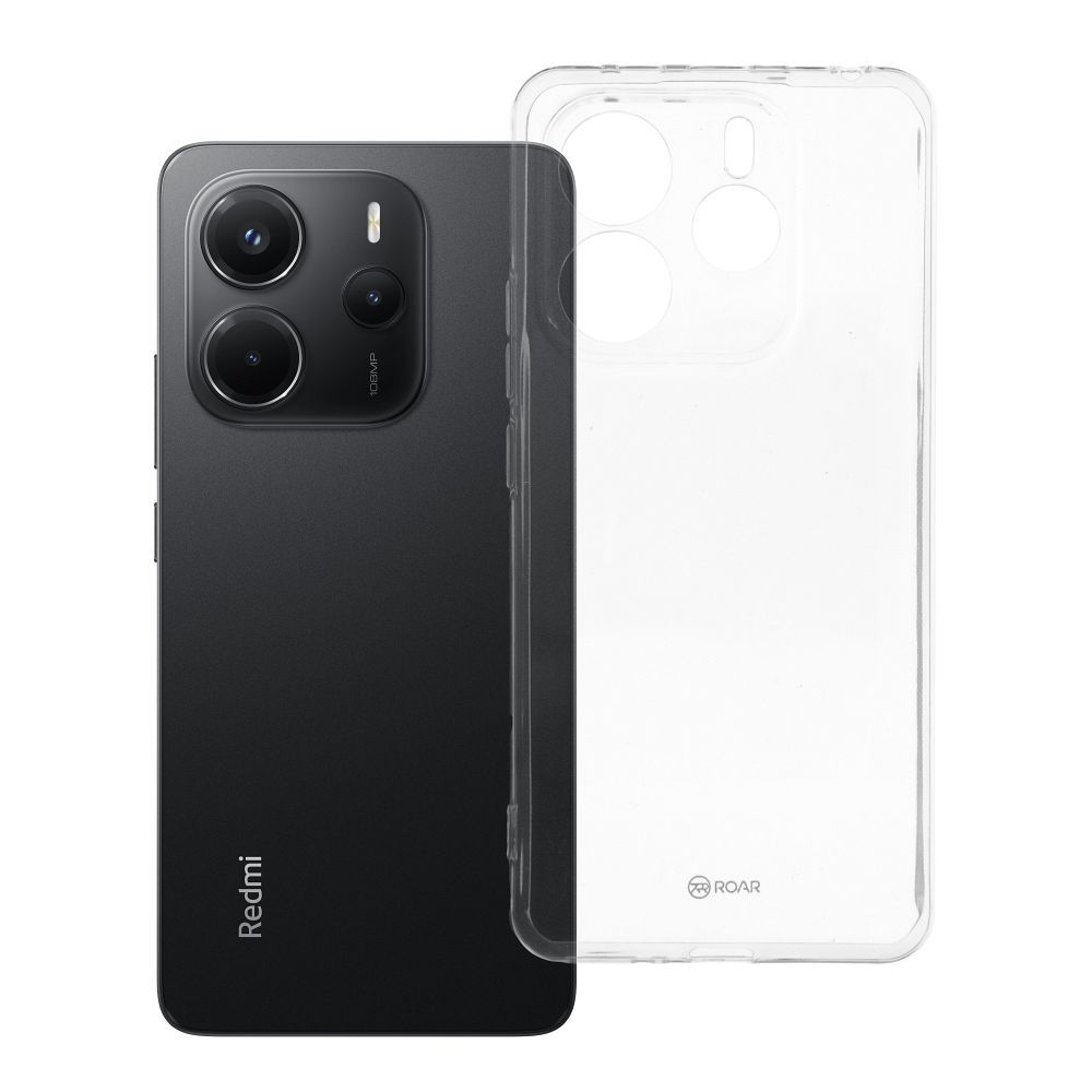 Viedtālruņa apvalks ROAR JELLY XIAOMI Redmi Note 14 5G caurspīdīgs
