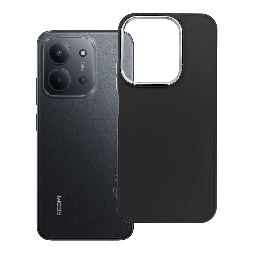 FRAME viedtālruņa apvalks XIAOMI Redmi 15C melns