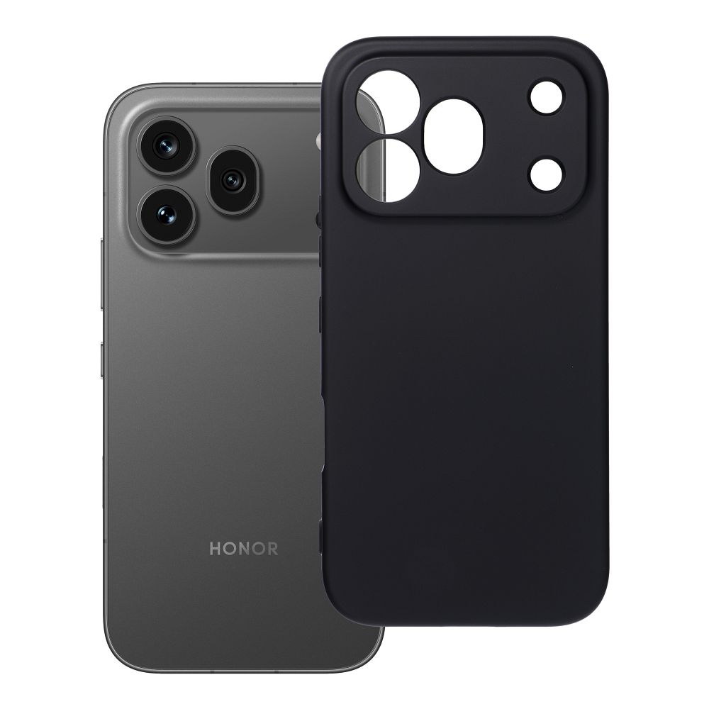 Maciņš priekš Honor 600 PRO silikona melns