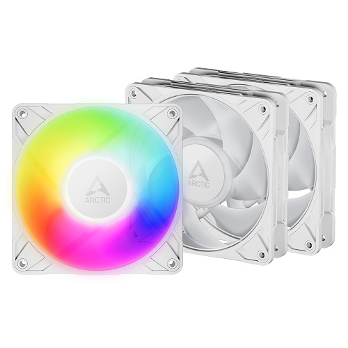 ARCTIC P14 PRO PWM PST A-RGB augstas veiktspējas ventilatori, 4-pin, 140mm, 3 gab.