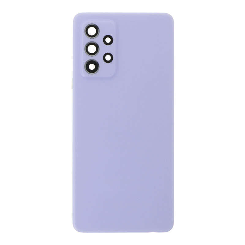 Aizmugurējais vāciņš Samsung A525 / A526 / A528 A52 4G / A52 5G / A52S 5G violetinis (su kameros stikliuku) OEM
