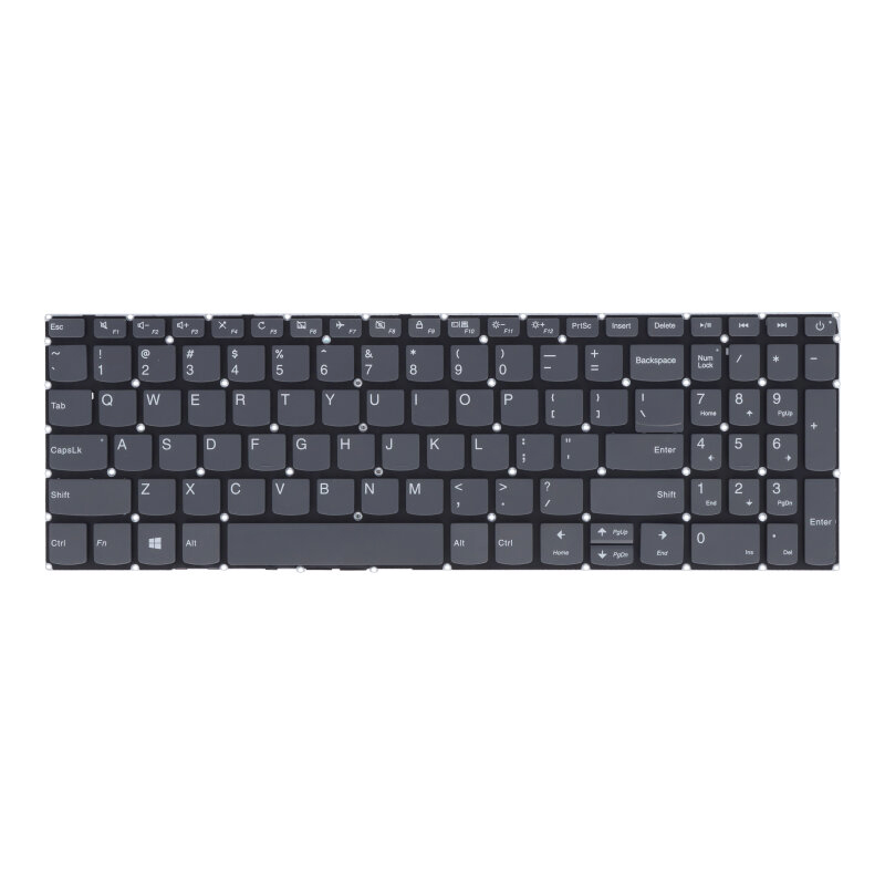 Tastatūra Lenovo Ideapad 3 15ADA05 / 320-17AST / 320-17IKB / 320-17ISK / 320-17 / 330-15IKB / 330-17IKB / 330-15 / 330-15AST / S145-15, US izkārtojums