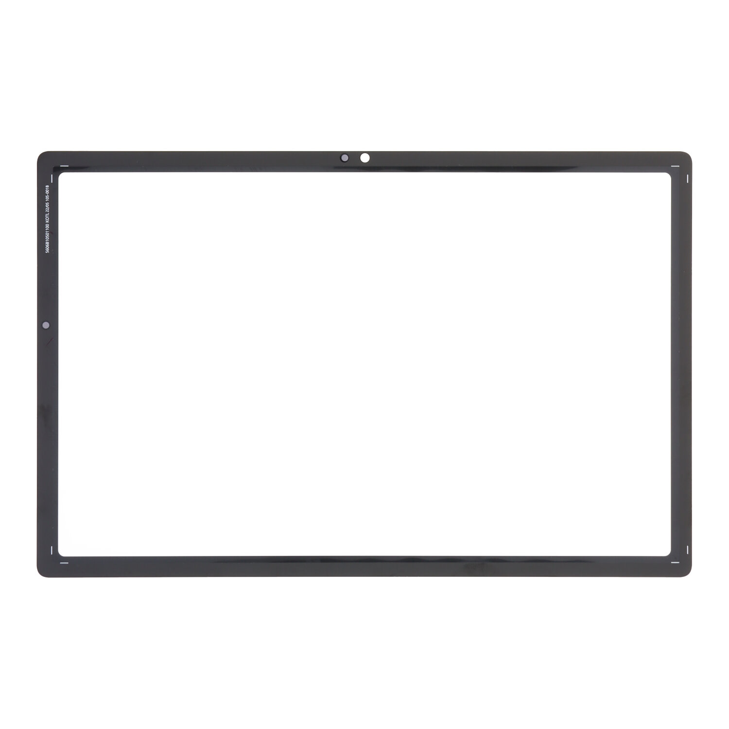 LCD stikliņš Samsung Tab A8 10.5 2021 X200 / X205 ar OCA, melns