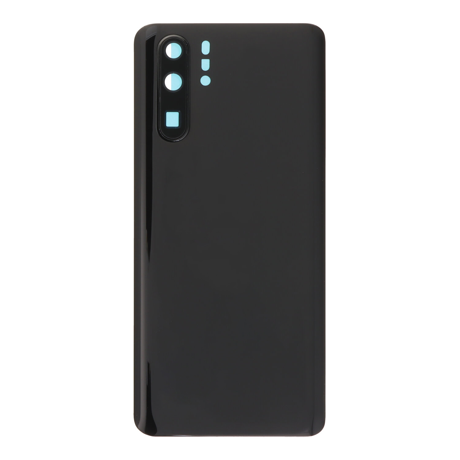 Aizmugurējais vāks Huawei P30 Pro ar kameras stiklu melns OEM