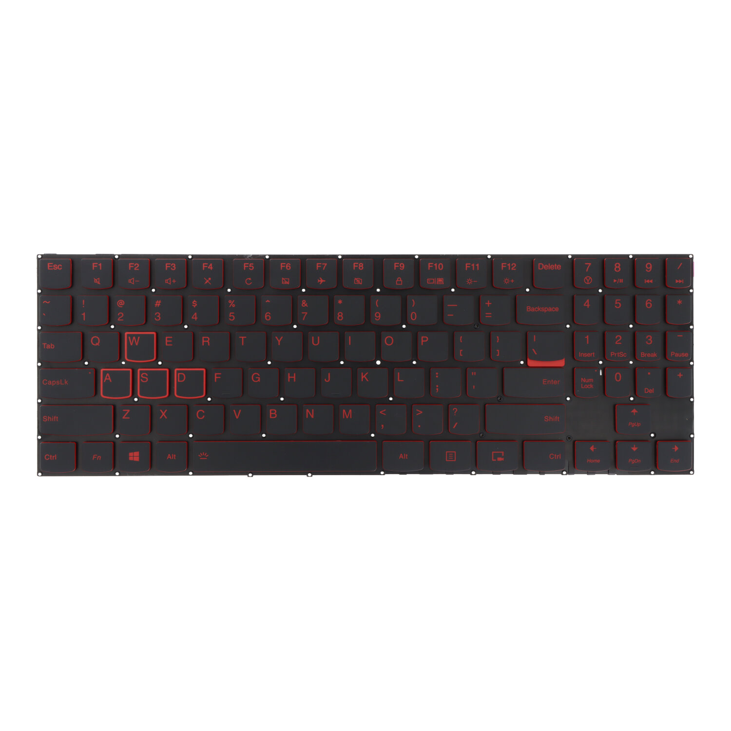 Tastatūra Lenovo Legion Y520 Y520-15IKB Y720-15IKB Y530 US