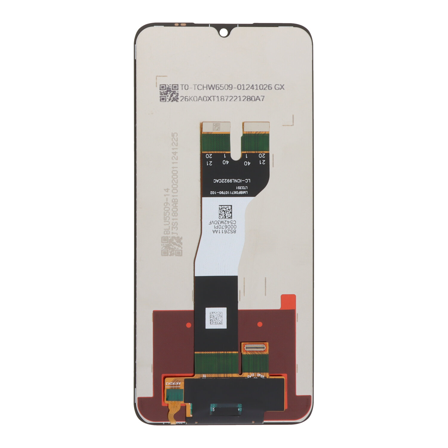 Ekrāns Samsung A05s A057 2023 ar skārienjutīgo stiklu melns ORG