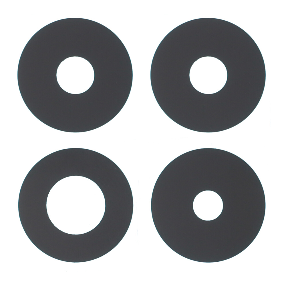 Xiaomi Redmi Note 14 Pro 4G kameros stikliukas Black (only lens 4pcs) OEM