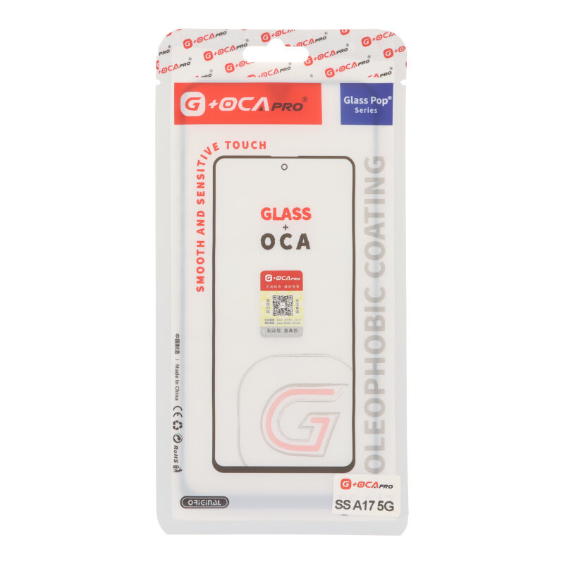 LCD stikls G+OCA Pro Samsung A17 5G A176 ar OCA