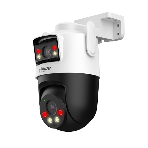 Bezvadu IP kamera Dahua P5D-5F-PV-0280B/0600B, 5+5MP, PT kupola, ColorVu, Wi-Fi, melna/balta