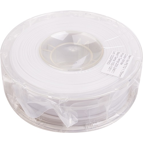 Филамент для 3D-печати PETG, 1.75mm, 1kg, белый