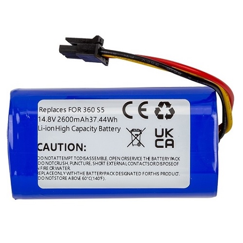 Akumulators 360 Robot S5, 14.8V, 2.6Ah, Li-ion
