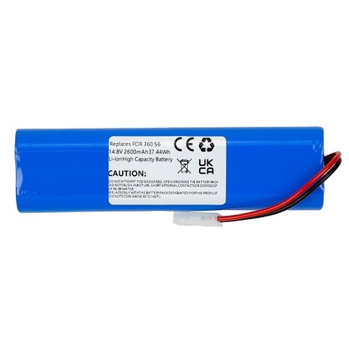 Akumulators 360 Robot S6, 14.8V, 2.6Ah, Li-ion