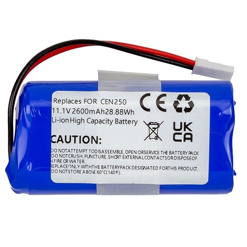 Akumulators ECOVACS CEN250, ML009, V700, 11.1V, 2600mAh, Li-ion