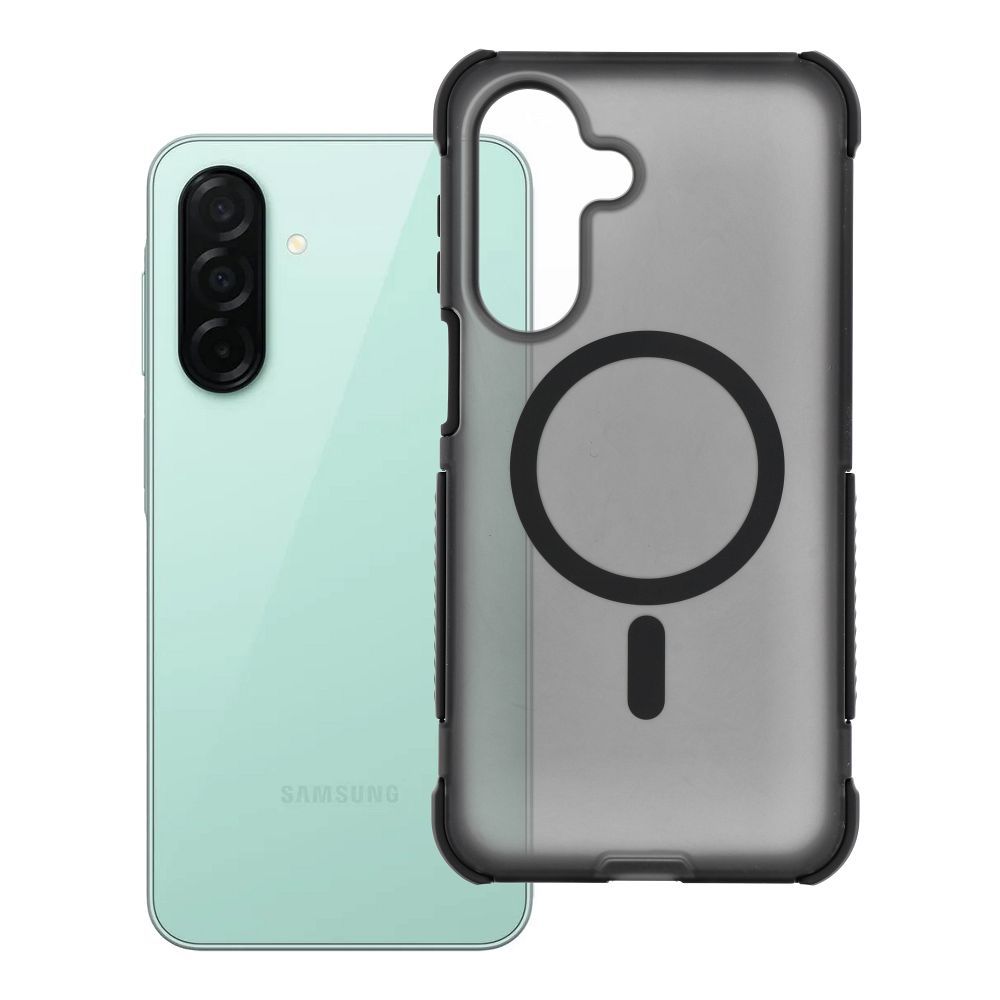 Maciņš priekš Samsung A27 Forcell F-Protect BumperX Premium saderīgs ar MagSafe melns