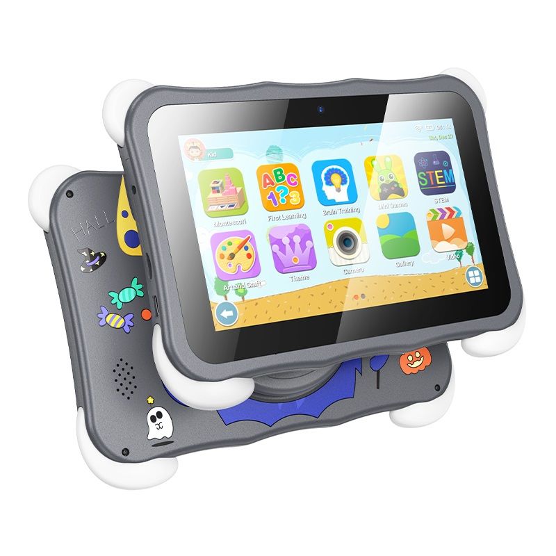 Planšetdators bērniem 7,0" 4GB/32GB Hoco HD Wi-Fi Android 12 A16, pelēks