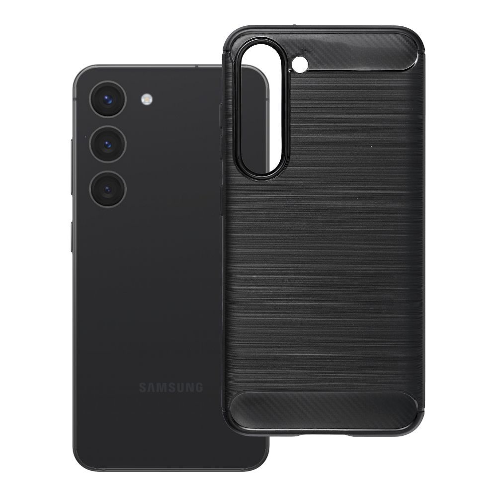 Maciņš Samsung S23 Carbon 2.0 melns