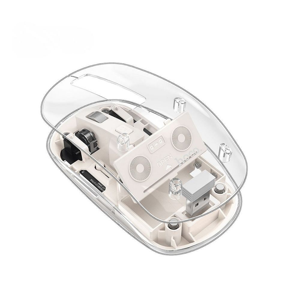 Bezvadu pele Hoco 2,4G 1600 dpi GM29 balta