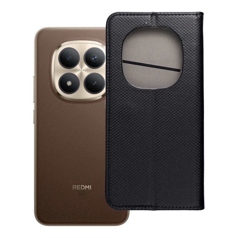 SMART CASE Book priekš XIAOMI Redmi Note 15 Pro Plus 5G melns