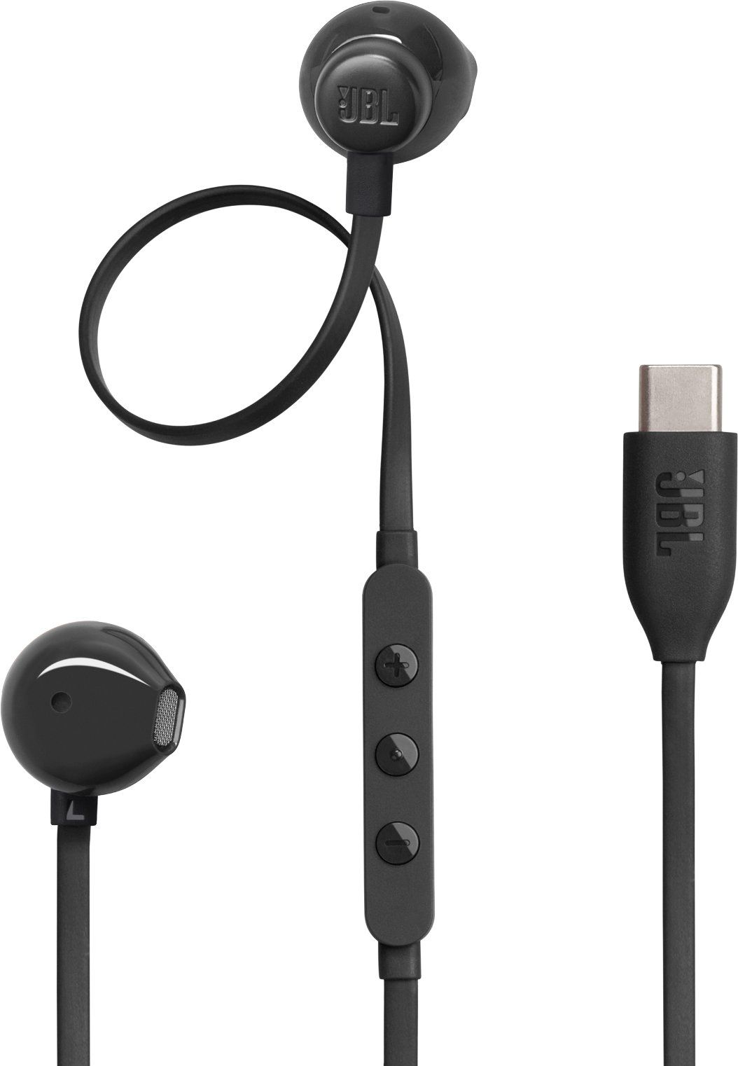 Vadu austiņas USB C JBL 305C melnas