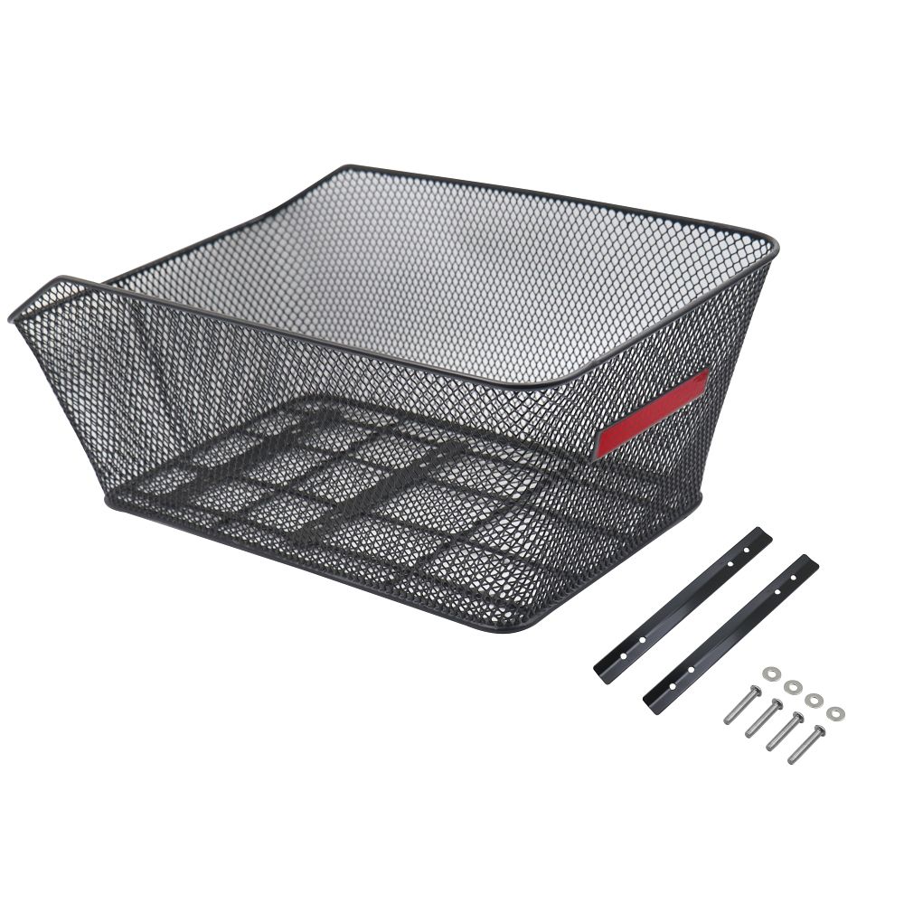 Aizmugurējais velosipēda grozs, FSBKT-105, melns