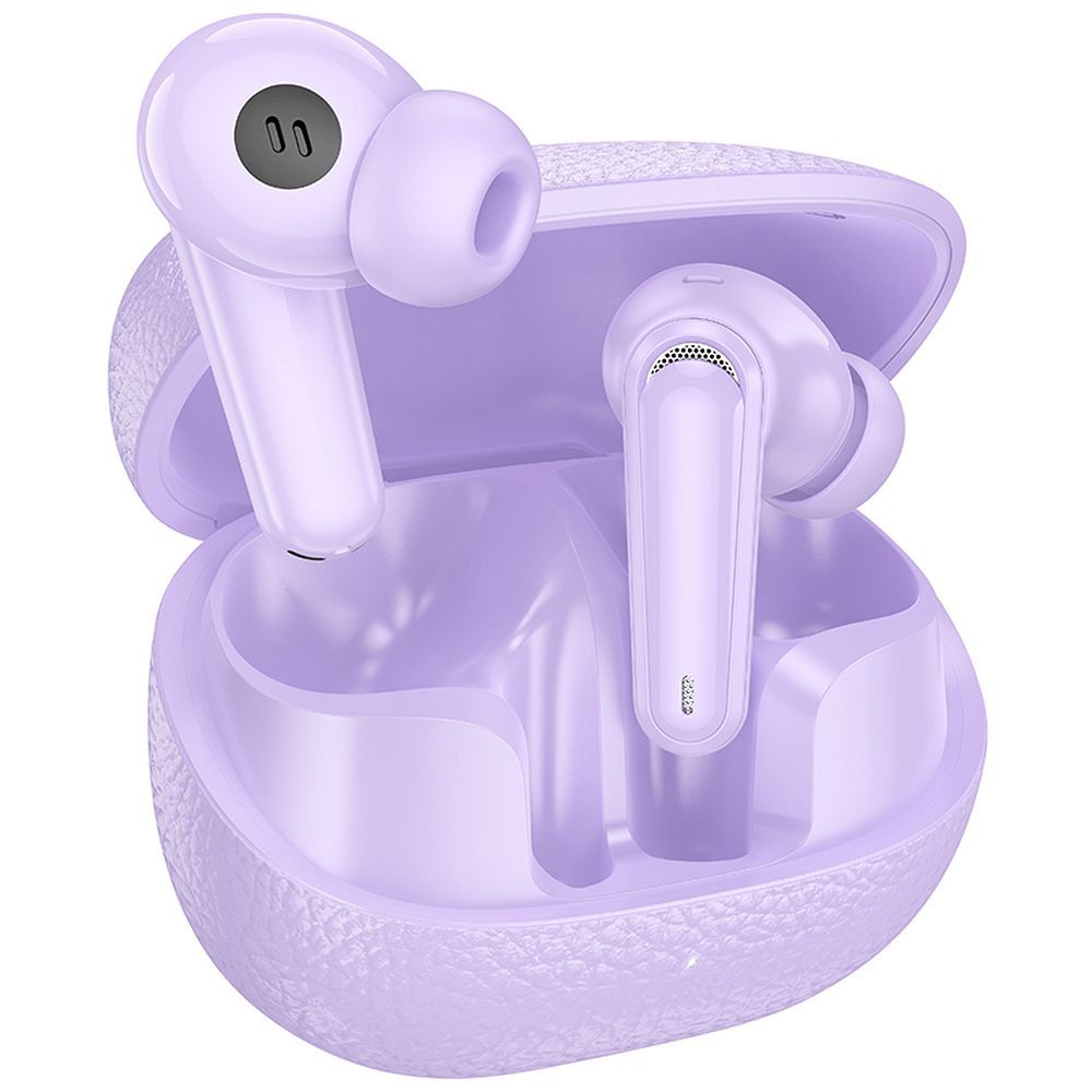 HOCO bezvadu austiņas bluetooth TWS EQ23 violetas