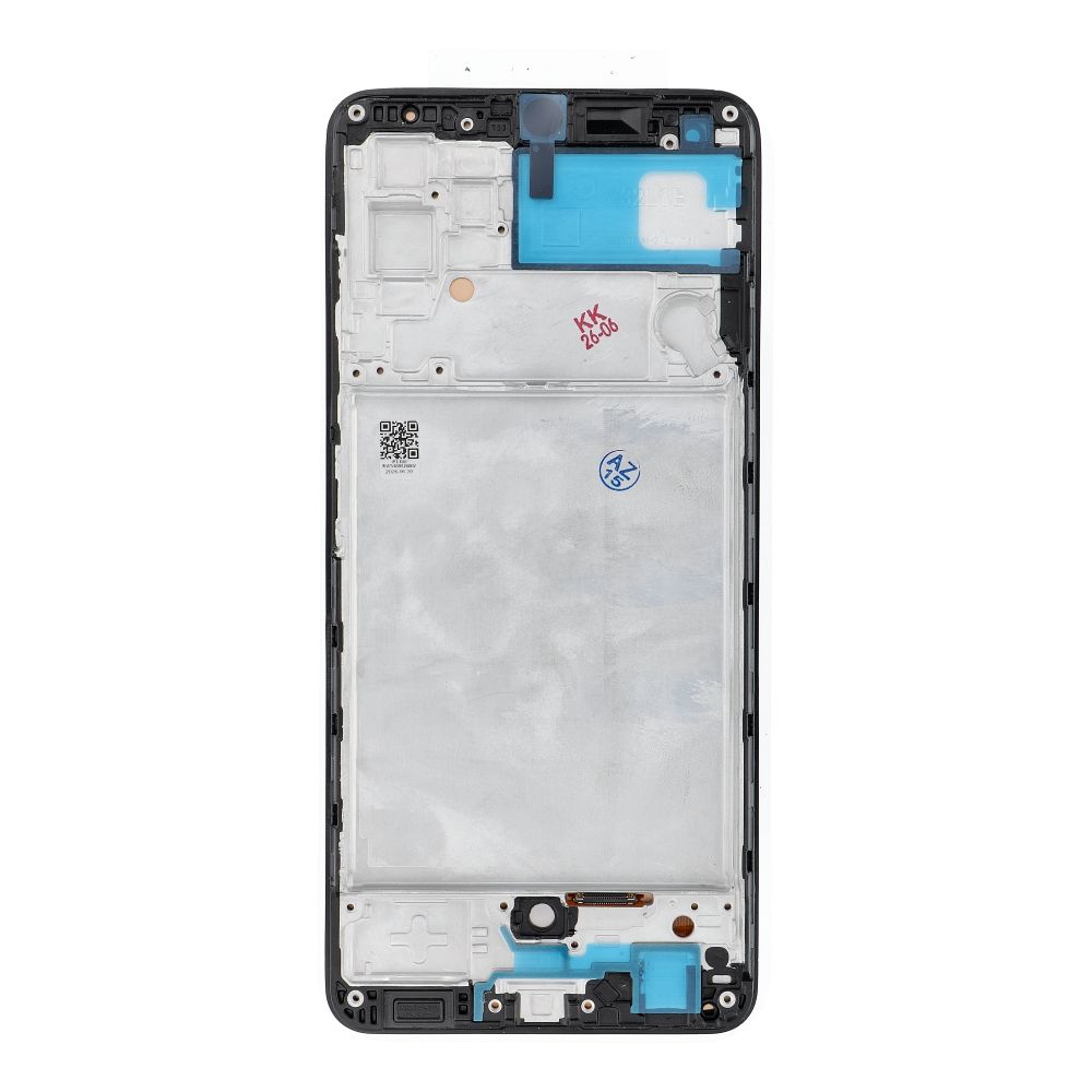 REWA OLED LCD displejs ar rāmi SAMSUNG A32 4G, melns
