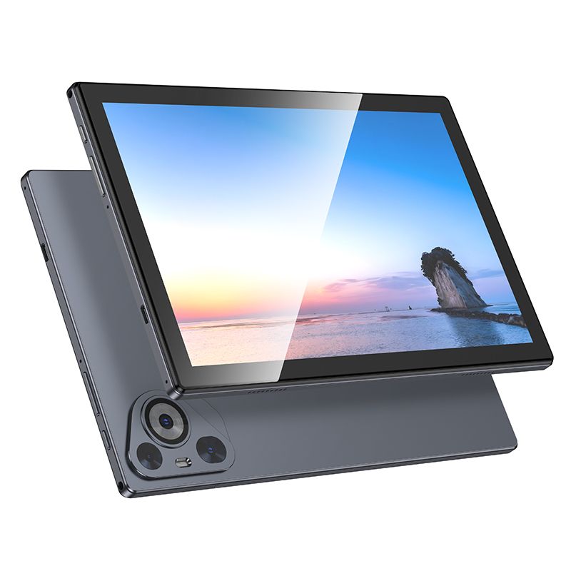 Планшет 10.1" 6GB/128GB Hoco HD Wi-Fi/4G/BT 5.0 Android 14 A15 серый