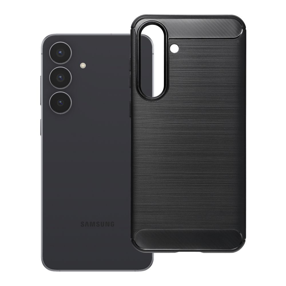 Maciņš Samsung S25 FE Carbon 2.0 melns