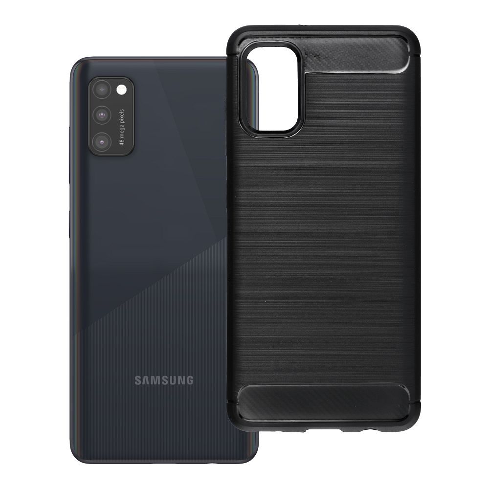 Maciņš Samsung A41 Carbon 2.0 melns