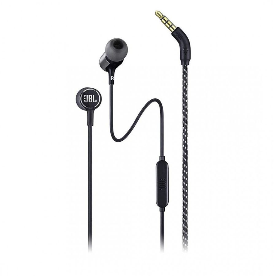 Vadu austiņas Jack 3,5 mm ar mikrofonu JBL T50HI 360 melnas