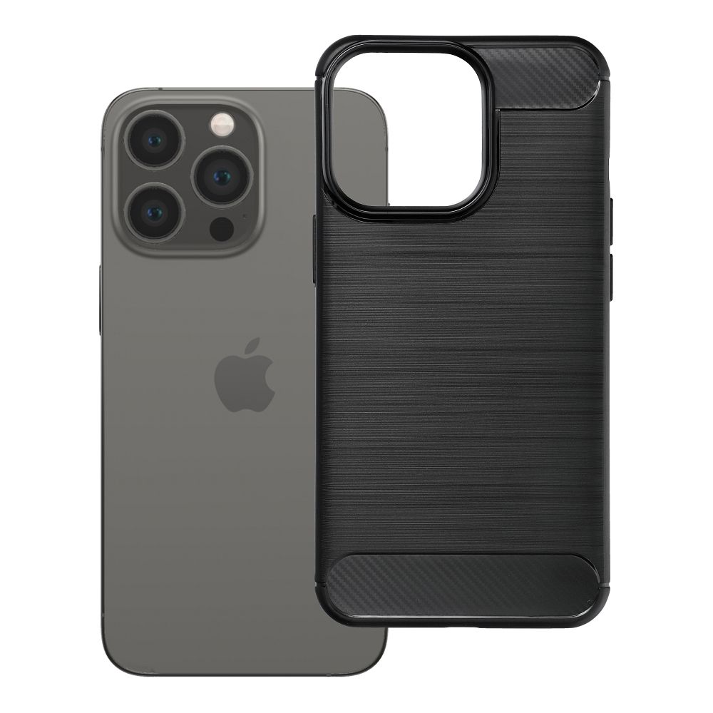 Чехол для iPhone 13 PRO Carbon 2.0 черный