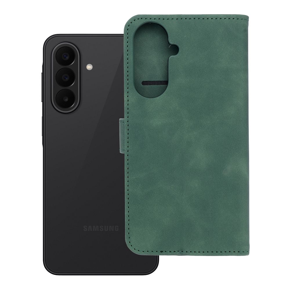 Atverams maciņš Samsung A27 Tender Book zaļš