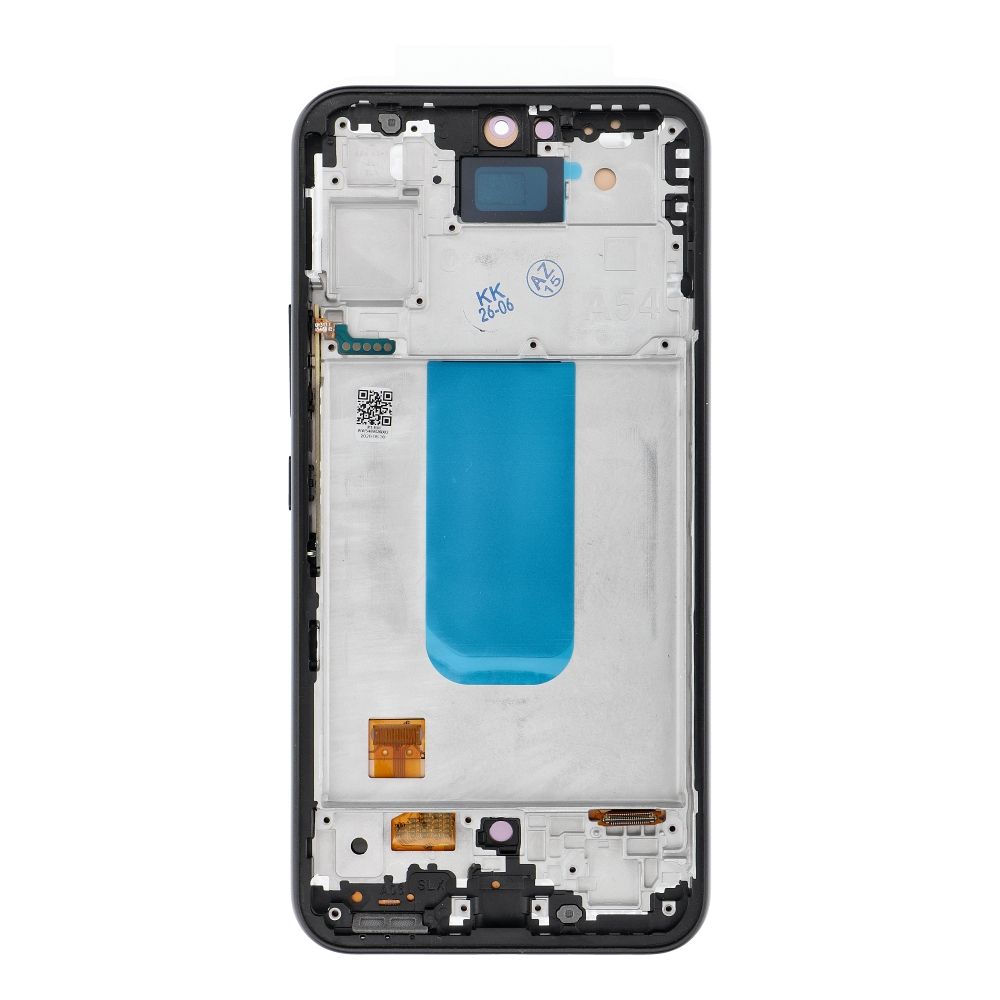 REWA OLED LCD displejs ar rāmi SAMSUNG A54 5G, melns