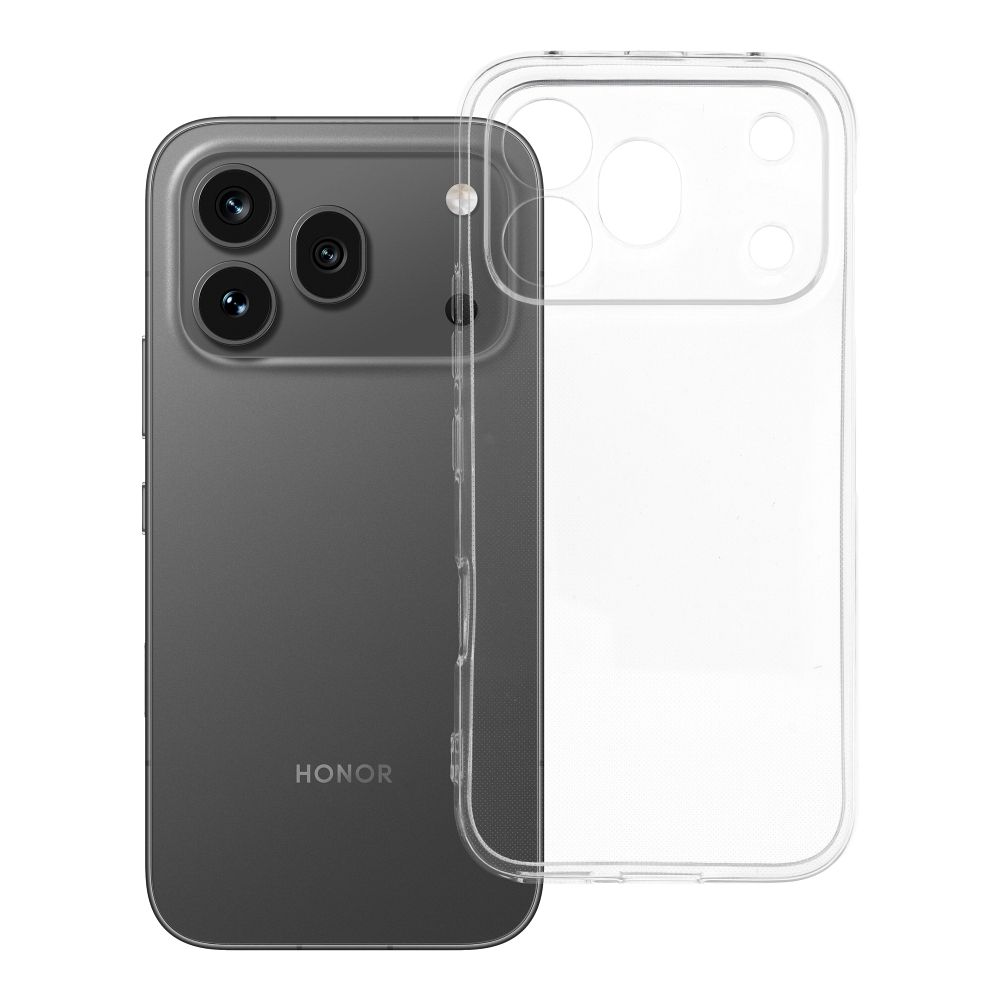 Maciņš Honor 600 PRO Clear Case 2 mm (kameras aizsardzība) caurspīdīgs