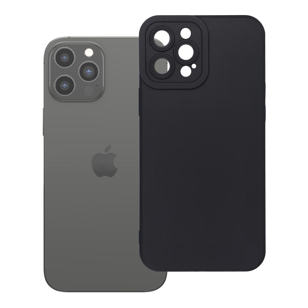Maciņš iPhone 12 PRO MAX Matt 2.0 melns