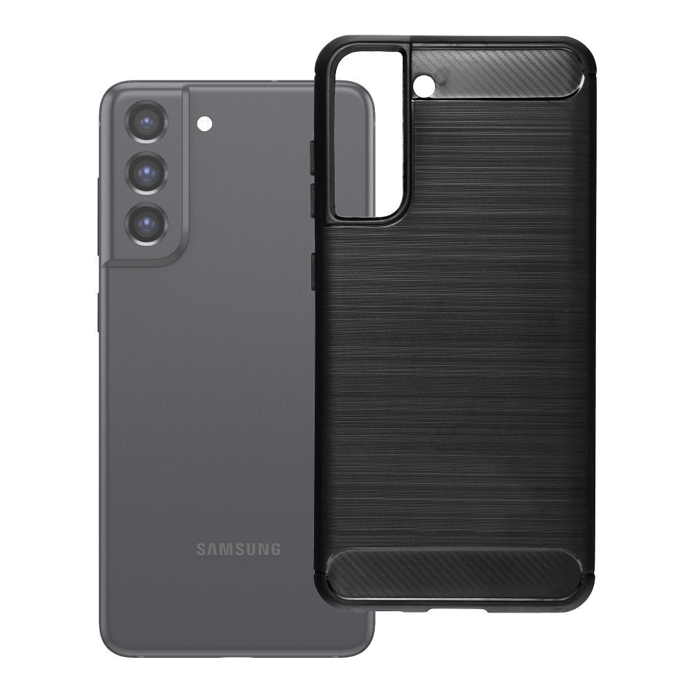 Maciņš SAMSUNG S21 FE Carbon 2.0 melns