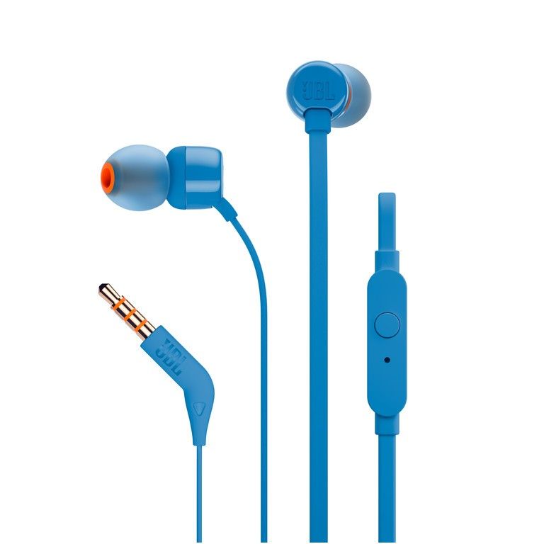 Vadu austiņas Jack 3,5 mm JBL T110 zilas