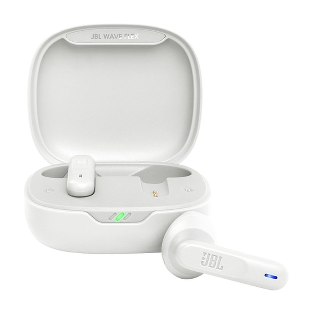 Bezvadu austiņas JBL Wave Flex JBLWFLEXWHT baltas