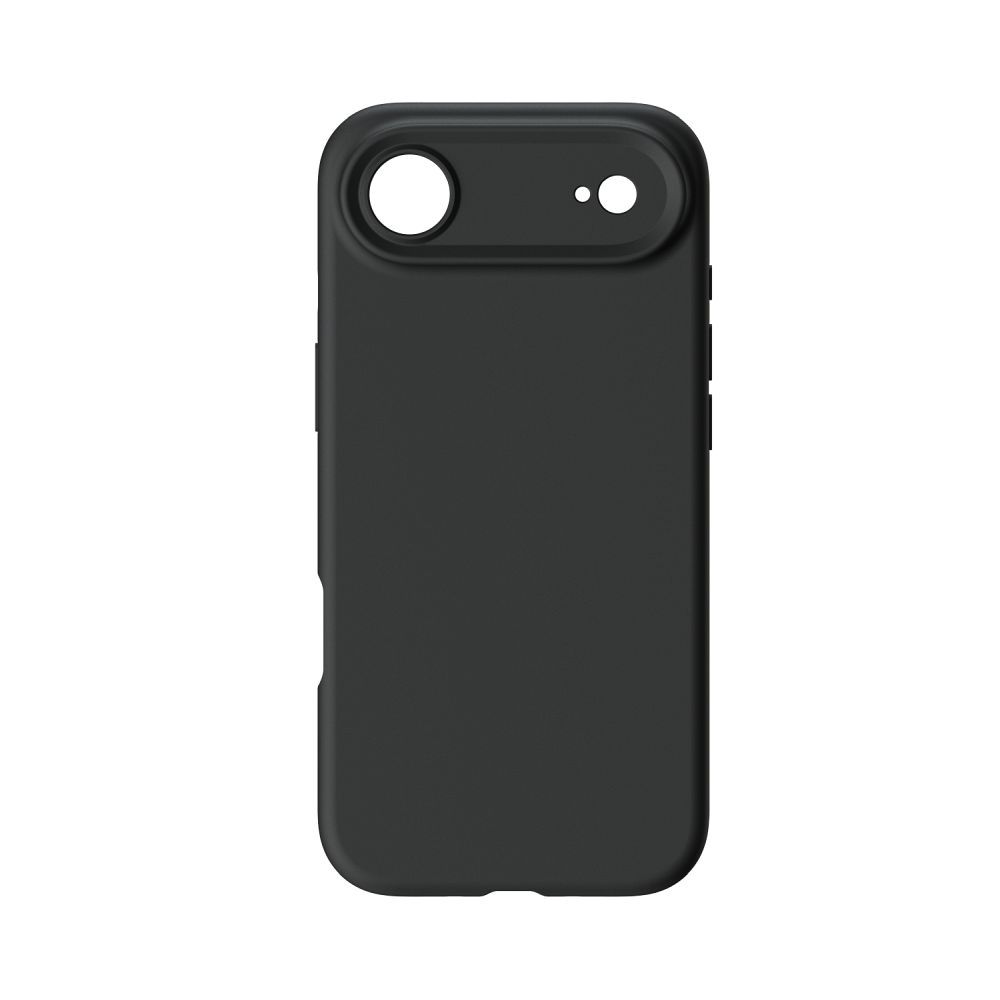 Case for iPhone 17 AIR Forcell F-Protect Rubber Premium compatible with MagSafe black