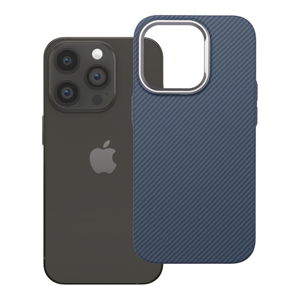 Ar MagSafe saderīgs K-Look maciņš iPhone 14 PRO, zils