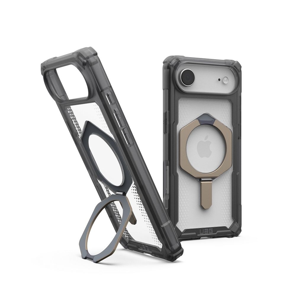 UAG Urban Armor Gear viedtālruņa apvalks PLASMA XTE saderīgs ar MagSafe iPhone 17 Air pelēks / titāns