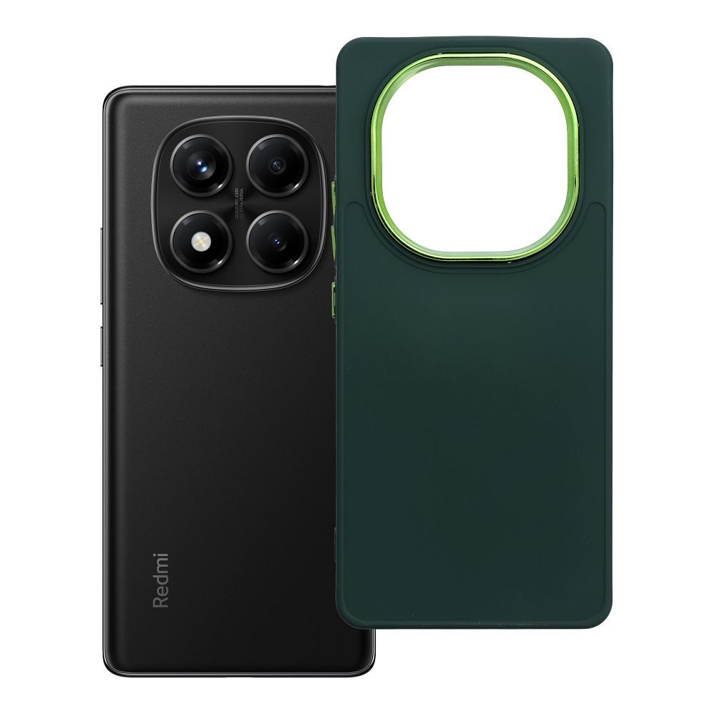 Viedtālruņa apvalks FRAME XIAOMI Redmi Note 14 PRO 4G zaļš