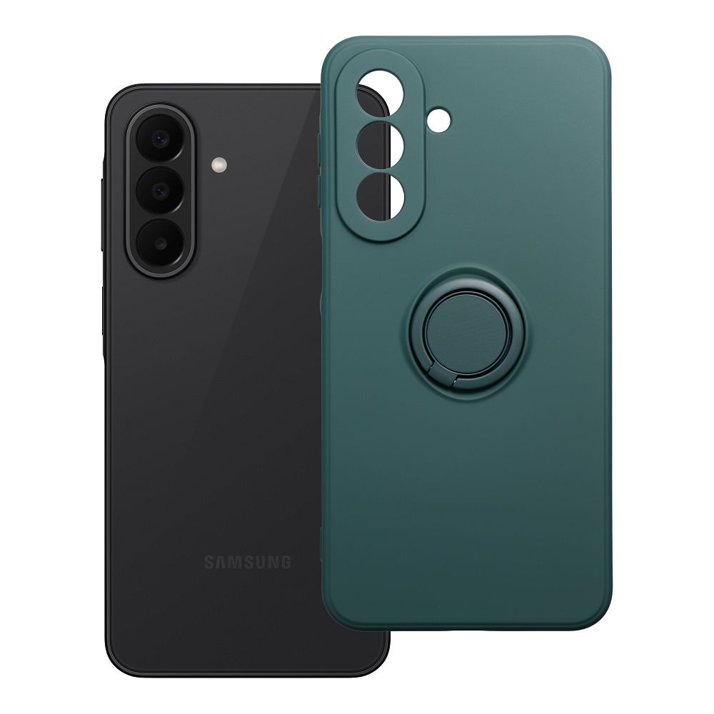 Samsung A27 5G vaciņš Silicone Ring, zaļš