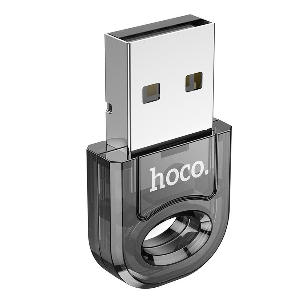 Bluetooth adapteris Hoco UA28 Bluetooth 5.1 melns