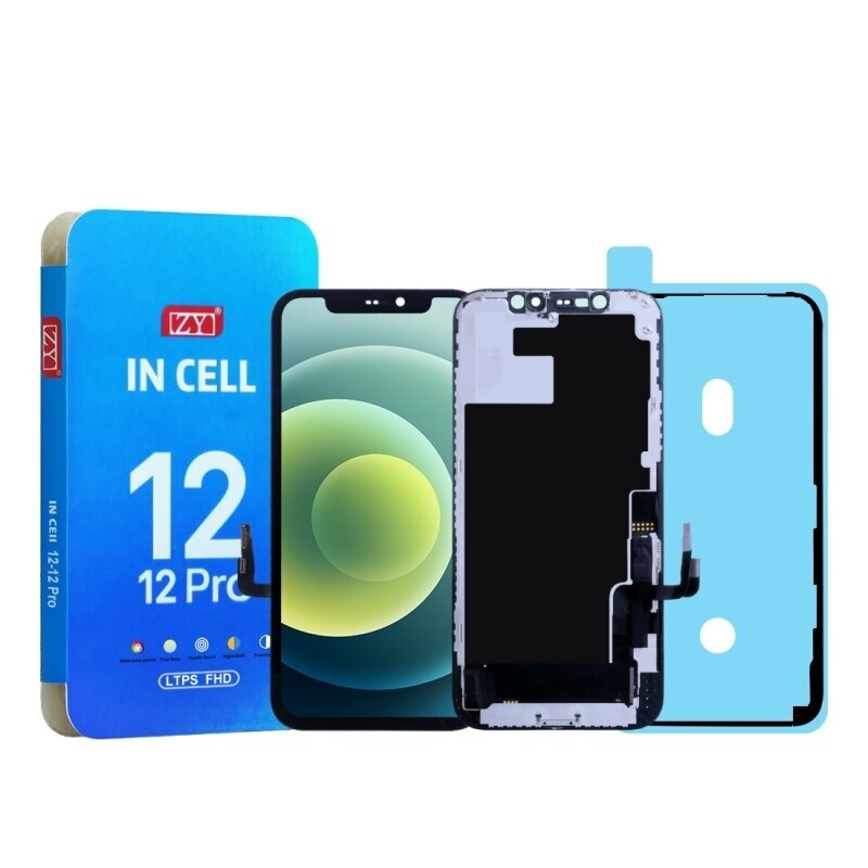 Screen Apple iPhone 12 / 12 Pro with touch glass ZY Incell LTPS Premium (Removable IC)