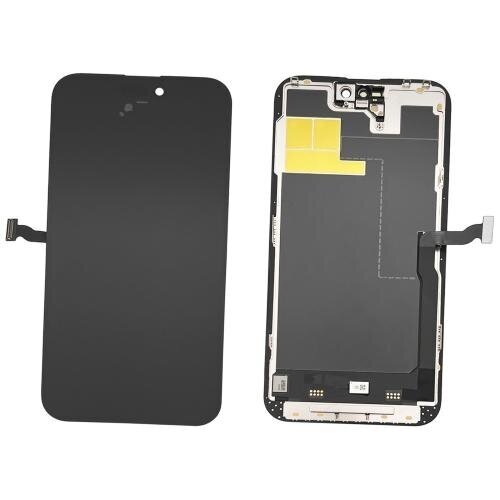 iPhone 14 Pro Max displejs ar skārienjutīgo stiklu, OEM Soft OLED, 120 Hz (Self-Diagnosable)