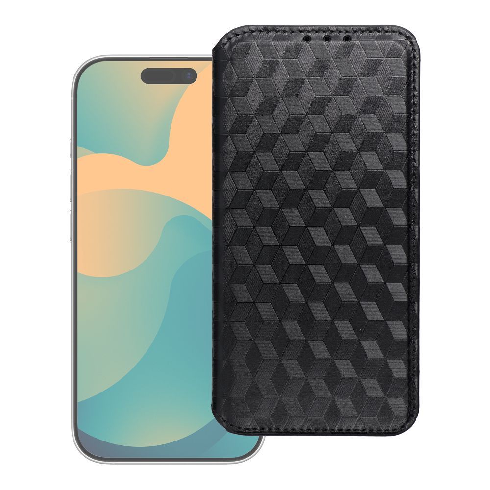 Flip case for iPhone 17 PRO / 18 PRO Cubic Book black