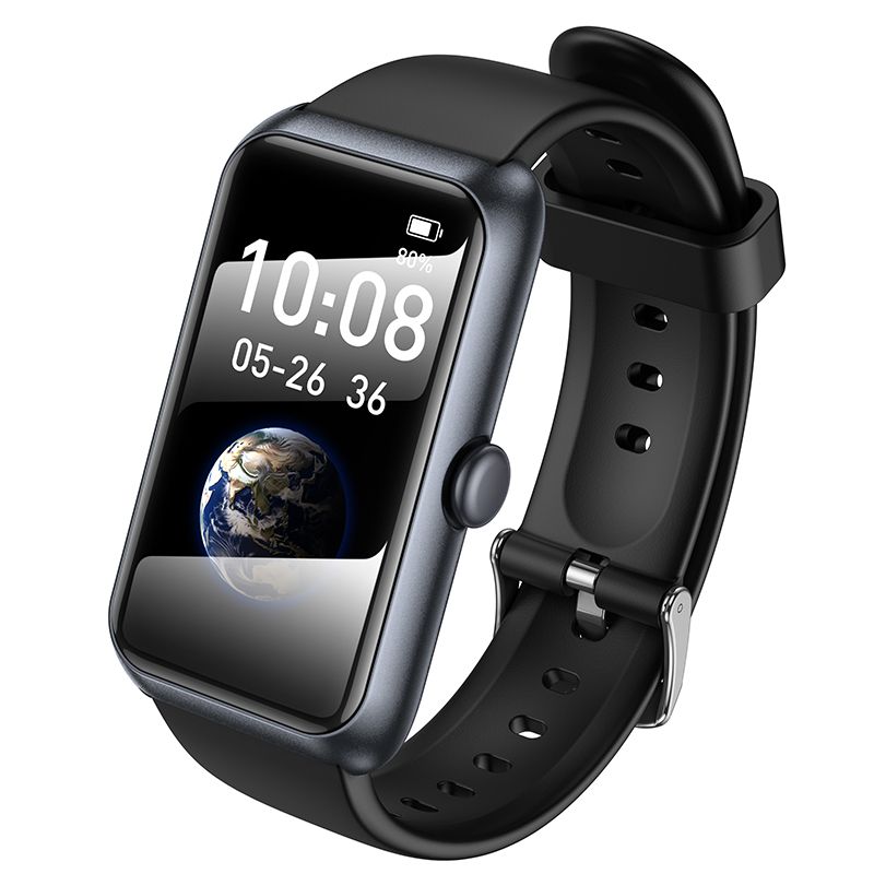 Viedpulkstenis 1,47" IP67 ar zvanu funkciju Y34, melns